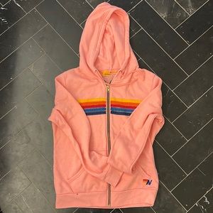 Aviator Nation womens M zip up hoodie